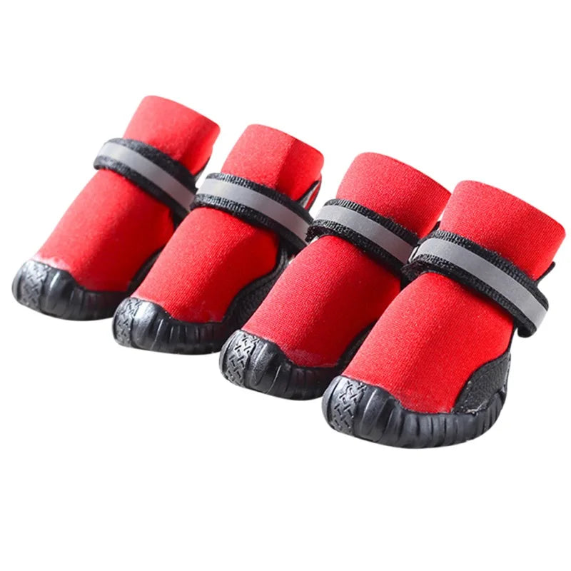 Shoes For Dogs Winter Pet Dog Shoes For Small Dogs Warm Snow Boots Waterproof Fur Non Slip Chihuahua Shoes Reflective Dog Boots