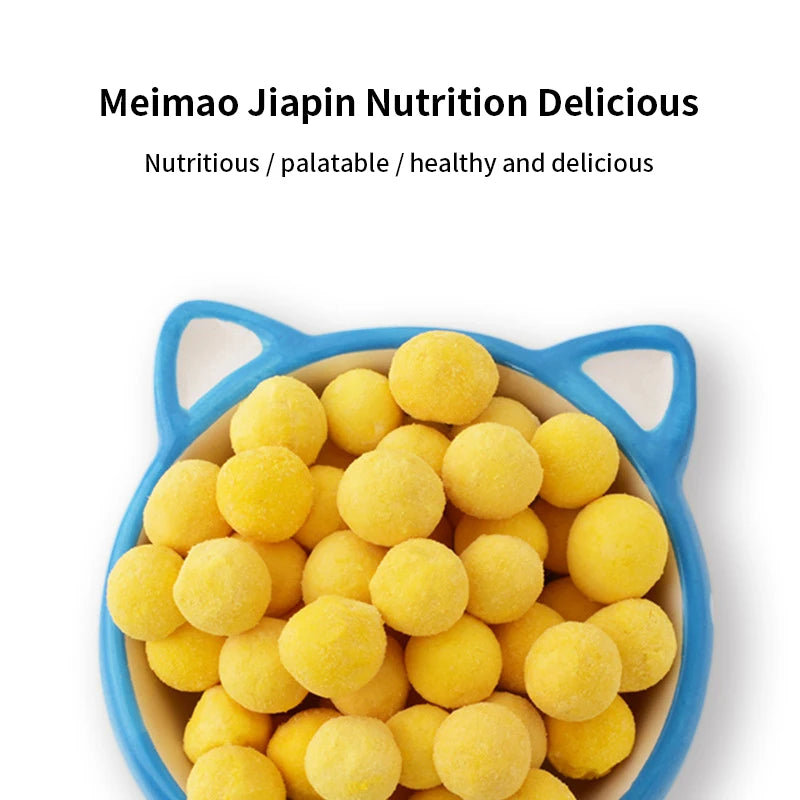 Pet Freeze-Dried Quail Egg yolk, Cat and Dog Hair Supplement, lecithin, lysine, Whole