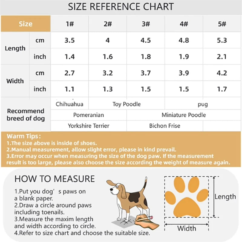 Dog Shoes for Small Medium Dogs Puppy Dog Boots Paw Protector for Winter Snow Day Cold Weather Ourdoor Hiking with AntiSlip Sole