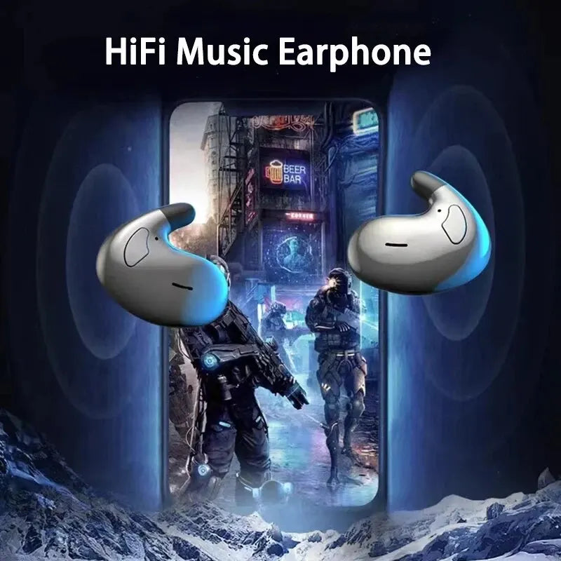 XiaomiMijia Sleep Invisible Earbuds Tiny HeadphonesHidden Noise CancellingWireless Headsets Sports Stereo Bluetooth 5.3 Earphone