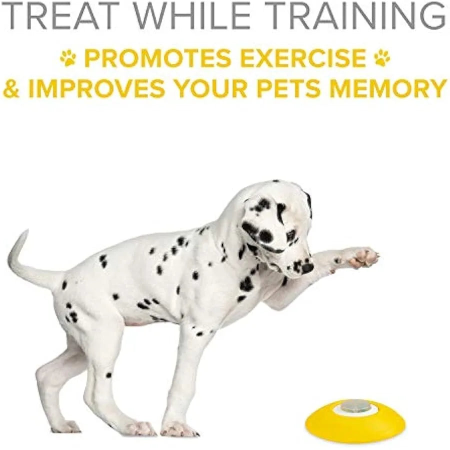 Arf Pets Dog Treat Dispenser with Remote Button Dog Memory Training Activity Toy Treat While Train Promotes Exercise by Rewards