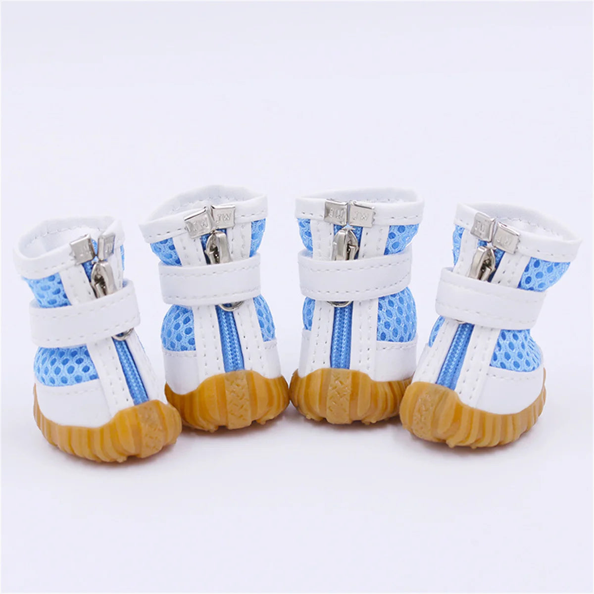 Breathable Mesh Summer Pet Shoes Small Dog Non Slip Soft Sole 3 Colour Dog Boots Breathable Outdoor Walking Leisure Pets Cat Sne