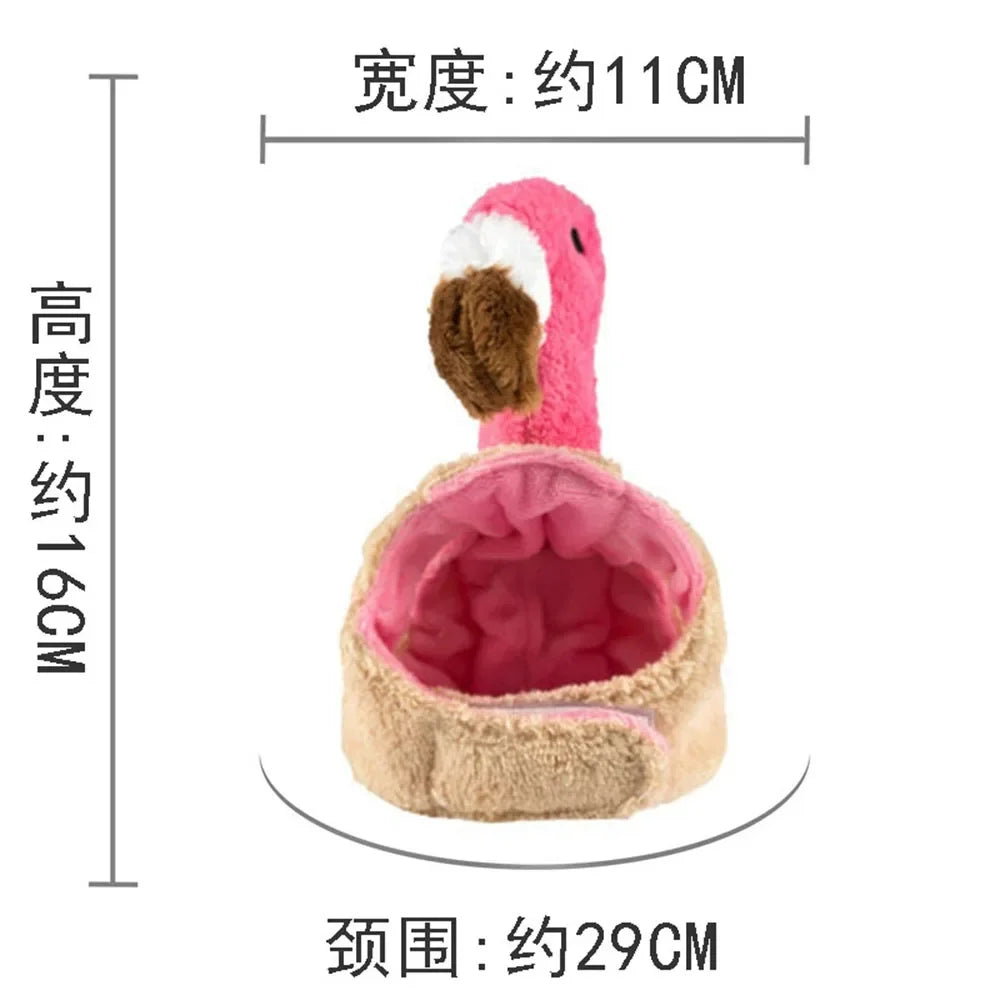 Pet Head Adorable Cat & Dog Beanie Cute & Soft Fleece Kitten Hat Puppy Headwear for Halloween and Christmas Pet Cap Accessories