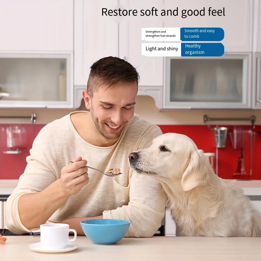 60 Capsules Amazing Omega  3 Fish Oil for Dogs and Cats - Omega 3 for Dogs and Cats Shedding and Skin Health For Dog Dry Skin