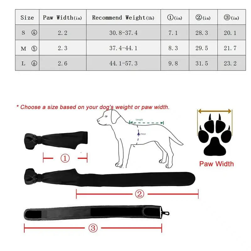 Waterproof Dog Shoes Adjustable Dog Boots Anti-Slip Pet Paw Protector For Dogs Dirty-Proof Outdoor Running Suspender Boots