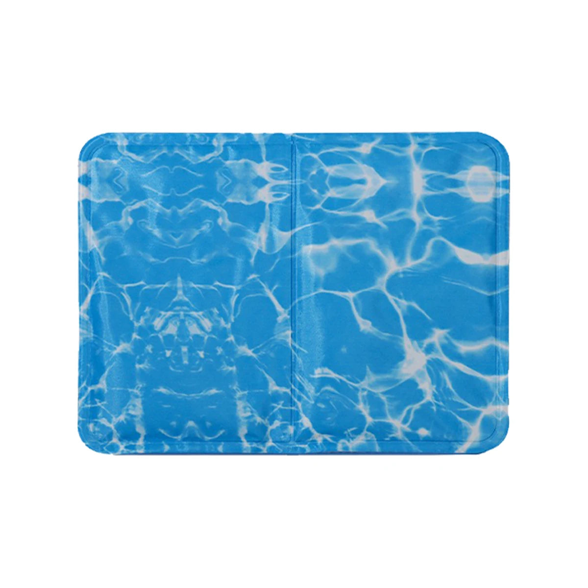 Gel-Filled Cooling Pad for Pets - Waterproof PVC Mat with Hot-Composite Edges, S/M/L (11.8-25.5in) Prevents Heatstroke