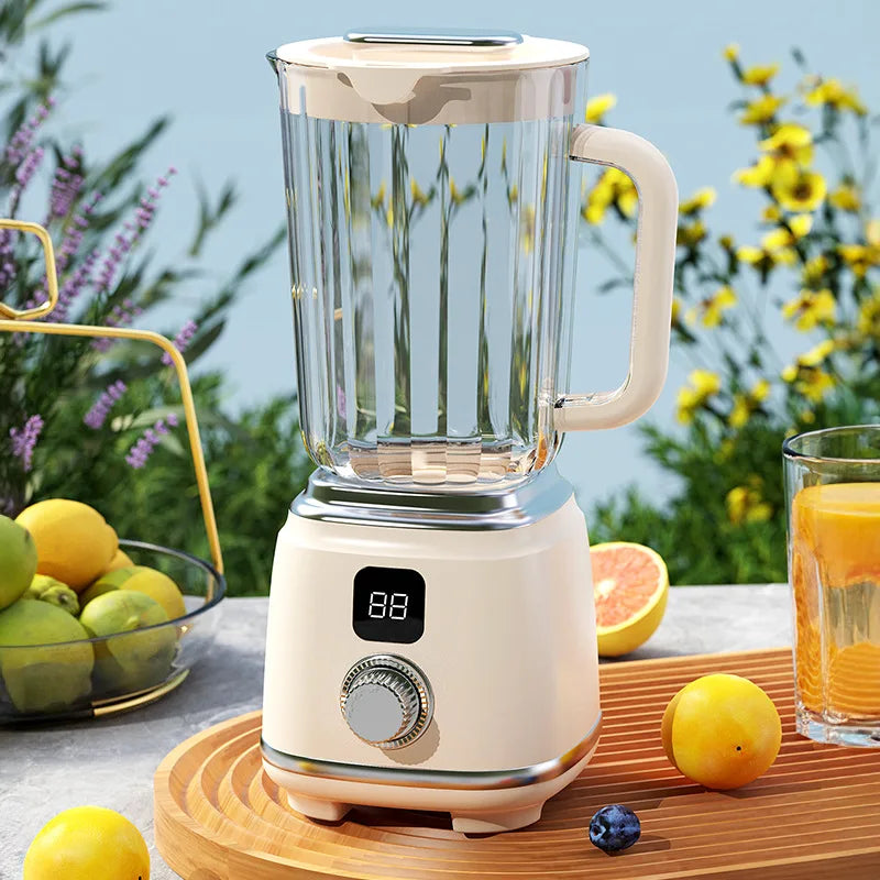 TINSOL New Home Juicer 10 Blades 3000mAh Multifunctional Blender Knob Juicer Ice Crusher  High Juicing Rate Kitchen Tools