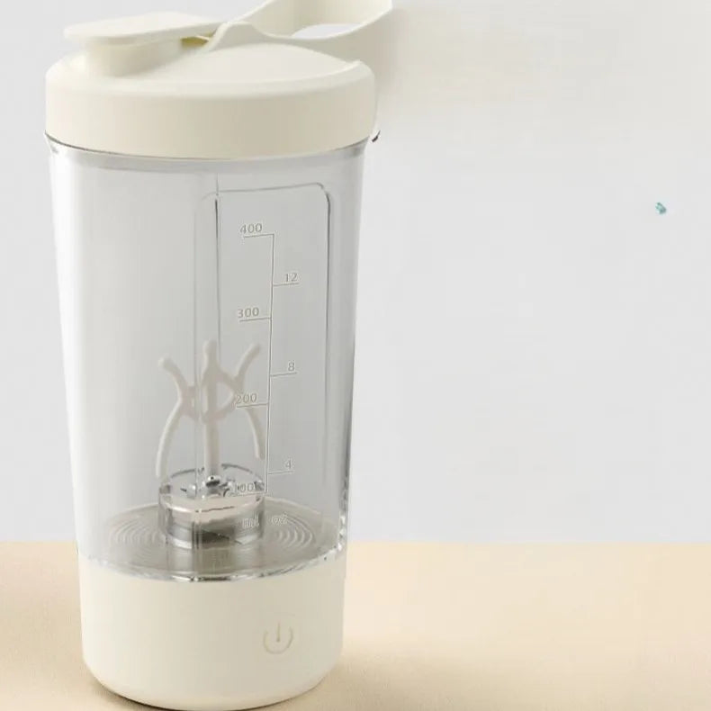 Portable Electric Fitness Protein Shake Coffee Cup Fully Charged Leisure Stirring Mug Home Goods