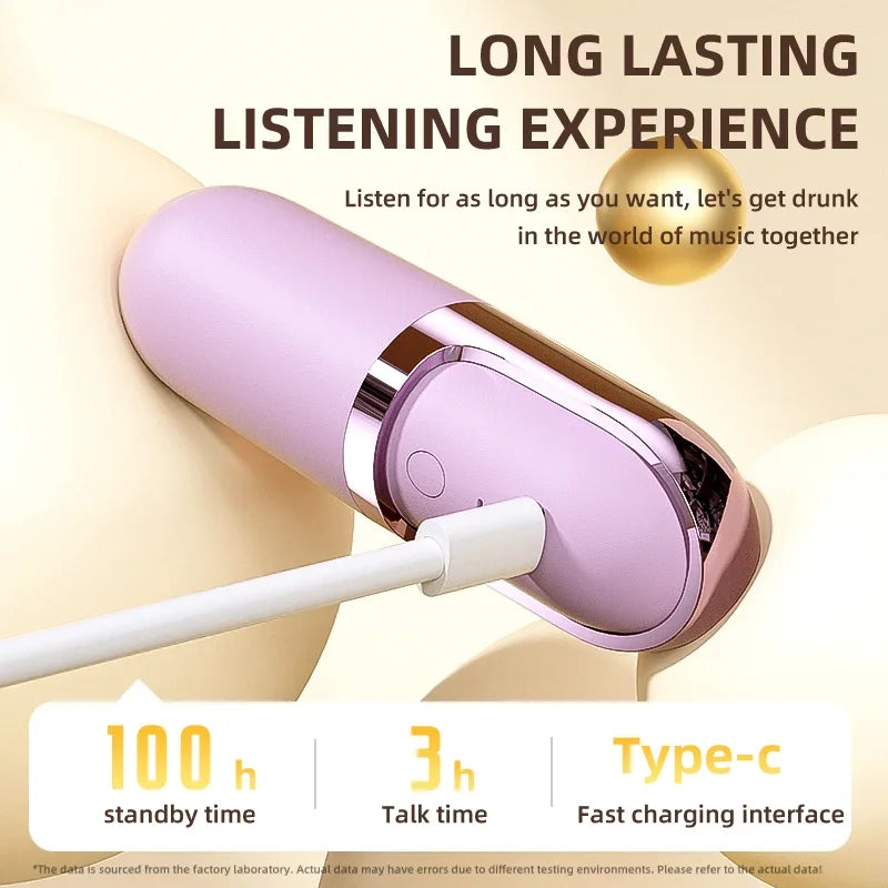 S13 Vibration Roller Earphones Bluetooth Touch Control in-Ear Earbuds Mini Skin Friendly Massage Vibration Wireless Headphones
