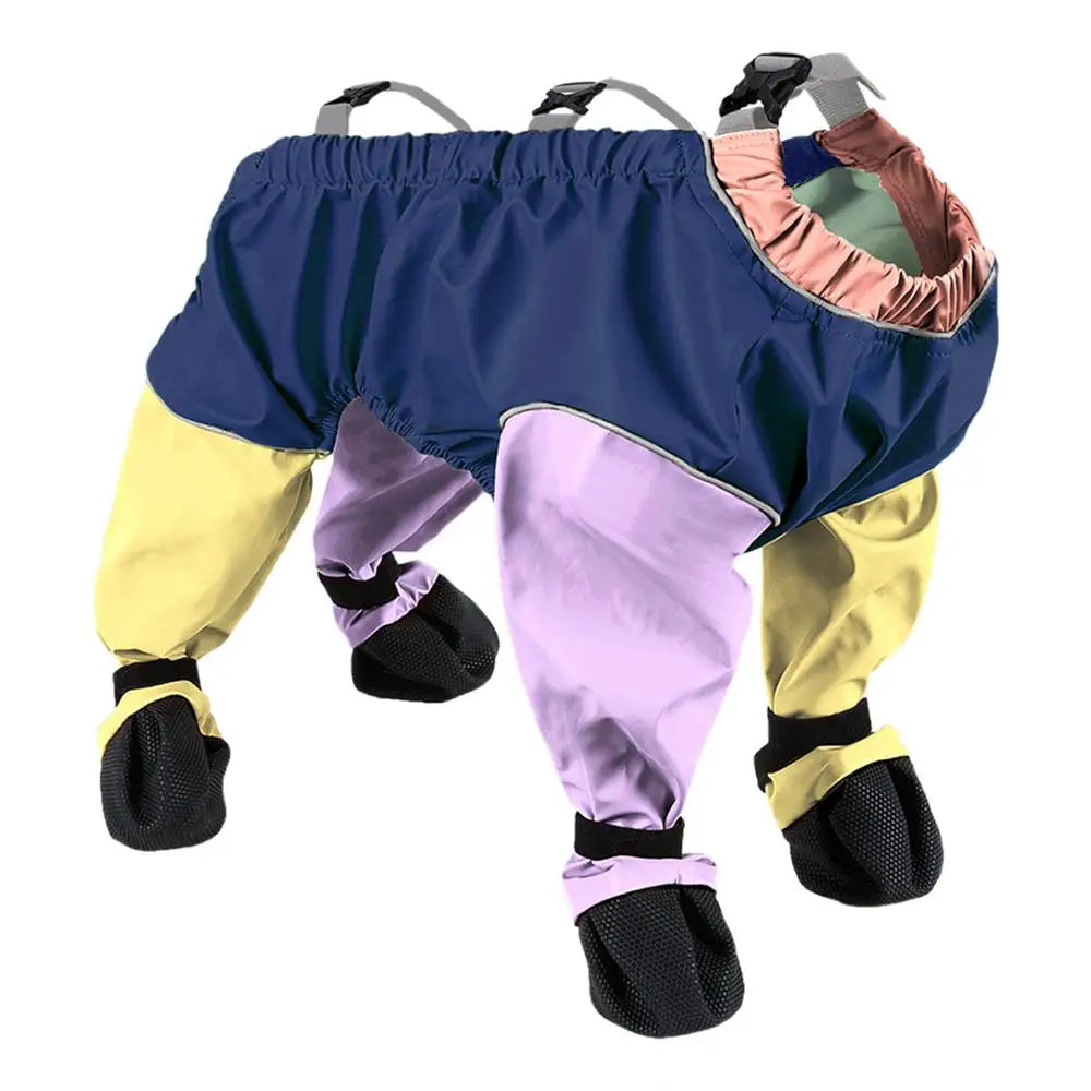 Dog Paw Boot Leggings Dog Paw Protectors Anti-Slip Boots For Small Medium Dog Pet Dog Shoes Dog Shoes Leggings Adjustable