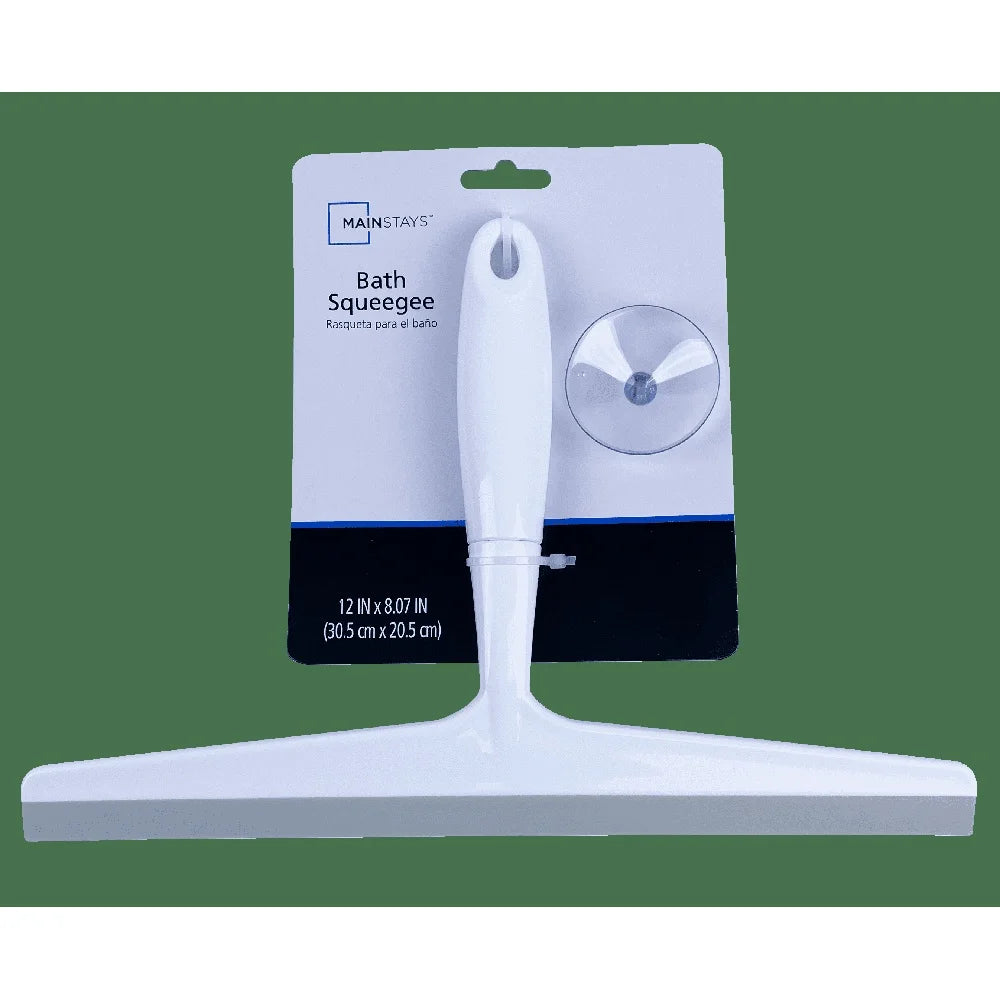 Shower Squeegee with Ergonomic Grip Extendable Handle Easy Storage and Efficient Cleaning 10 Inch Tool Bathroom Use