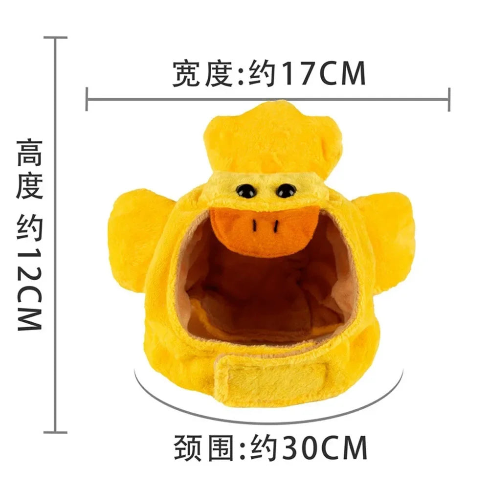 Pet Head Adorable Cat & Dog Beanie Cute & Soft Fleece Kitten Hat Puppy Headwear for Halloween and Christmas Pet Cap Accessories