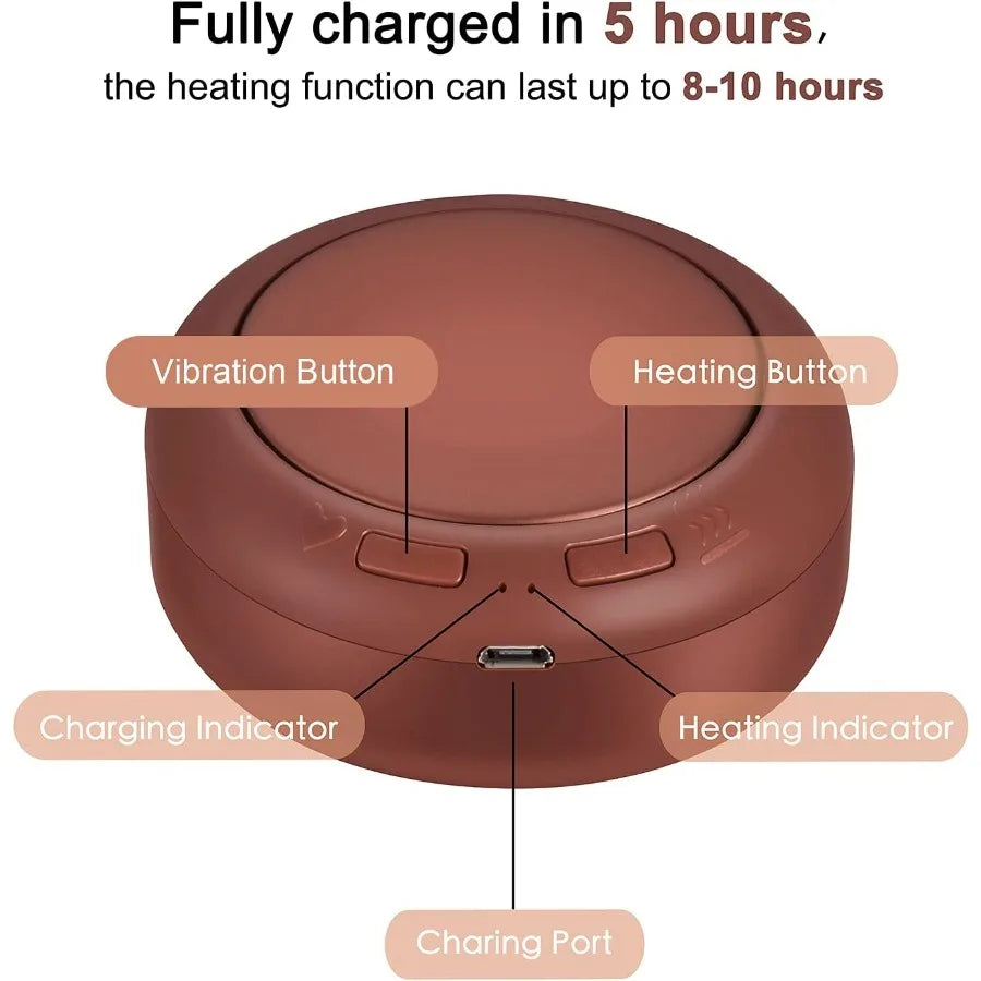 Heartbeat Toy Warm Heat Heartbeat Stuffed Animal for Dog Anxiety Relief Toy Dog Calming Toy for Puppy Behavioral Aid Training S