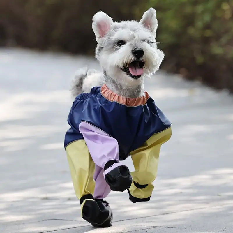 Dog Paw Boot Leggings Dog Paw Protectors Anti-Slip Boots For Small Medium Dog Pet Dog Shoes Dog Shoes Leggings Adjustable